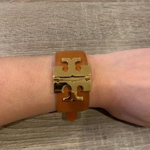 Tory Burch Leather Bracelet
